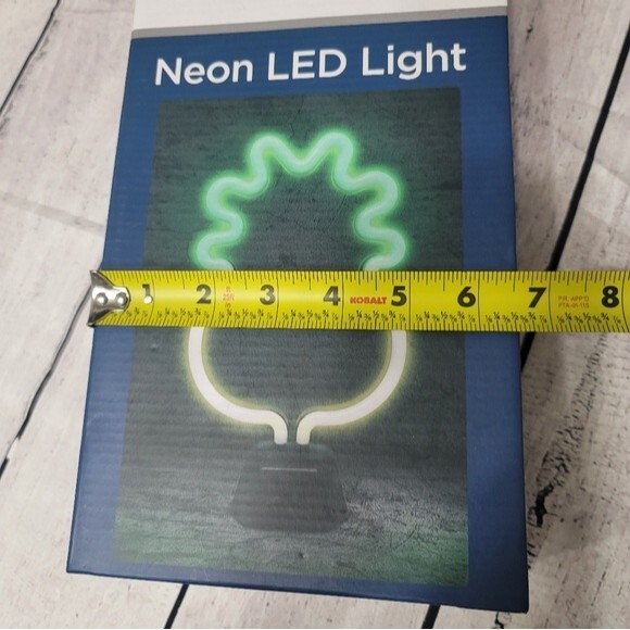 True Living Neon LED Light Pineapple Party Tabletop Light - Picture 3 of 10